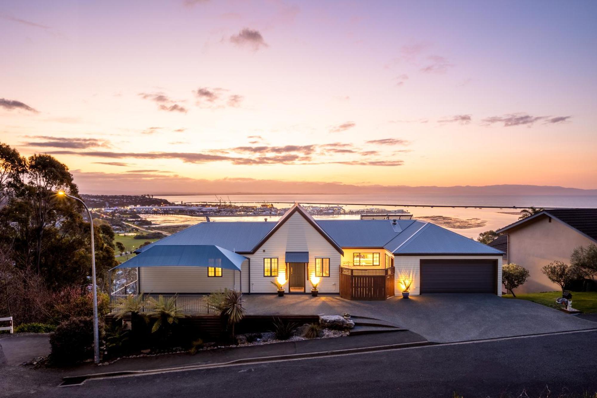 Twin Peaks Luxury Sea View Villa Nelson Extérieur photo